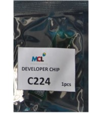 Bizhub C224/C284/C364 DV-512 Set (Black, Cyan, Magenta, Yellow) Developer Chip